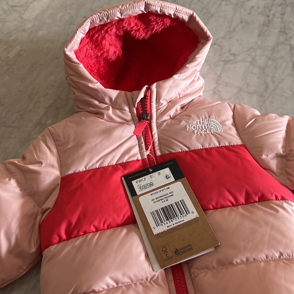 The North Face Infant Hooded Down Puffer Coat Jacket Brand New with tags - Picture 8 of 9